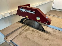 2015 bgu kwk780 brandhout zaagtafel - afbeelding 5 van  8
