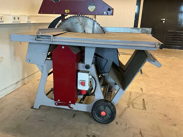 2015 bgu kwk780 brandhout zaagtafel - afbeelding 6 van  8
