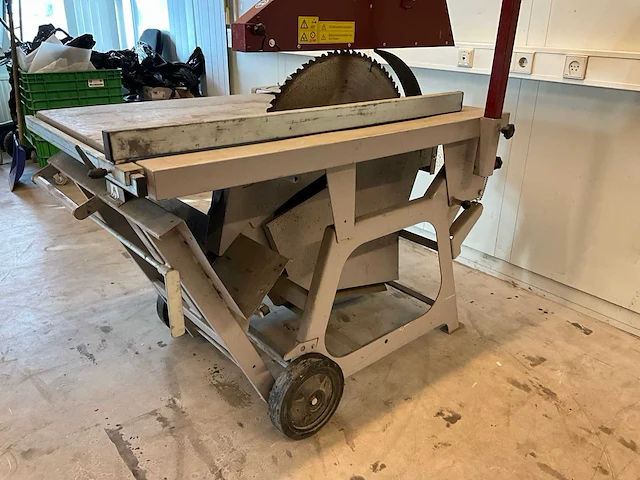 2015 bgu kwk780 brandhout zaagtafel - afbeelding 7 van  8