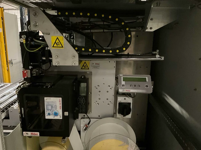 2015 bluhm weber 4050p etiketteermachine coder - afbeelding 5 van  8