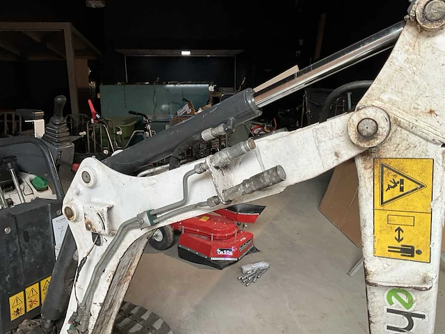 2015 bobcat e10 minigraafmachine - afbeelding 6 van  21