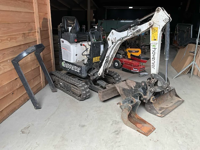 2015 bobcat e10 minigraafmachine - afbeelding 12 van  21