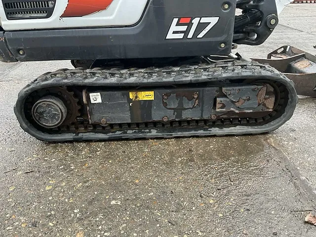 2015 bobcat e17 minigraafmachine - afbeelding 4 van  39