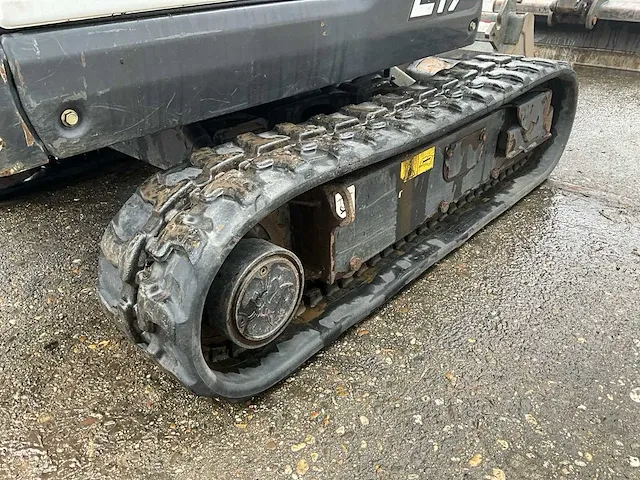 2015 bobcat e17 minigraafmachine - afbeelding 5 van  39