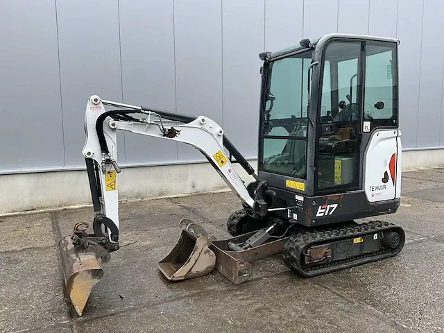 2015 bobcat e17 minigraafmachine - afbeelding 1 van  39