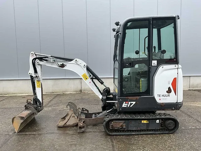 2015 bobcat e17 minigraafmachine - afbeelding 12 van  39