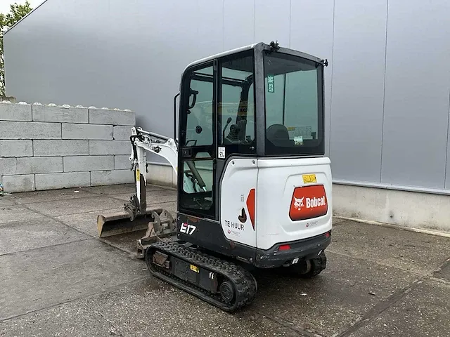 2015 bobcat e17 minigraafmachine - afbeelding 23 van  39