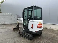 2015 bobcat e17 minigraafmachine - afbeelding 23 van  39