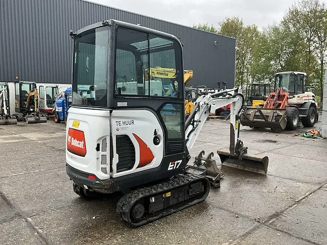 2015 bobcat e17 minigraafmachine - afbeelding 35 van  39