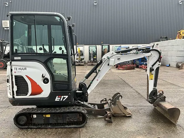 2015 bobcat e17 minigraafmachine - afbeelding 36 van  39