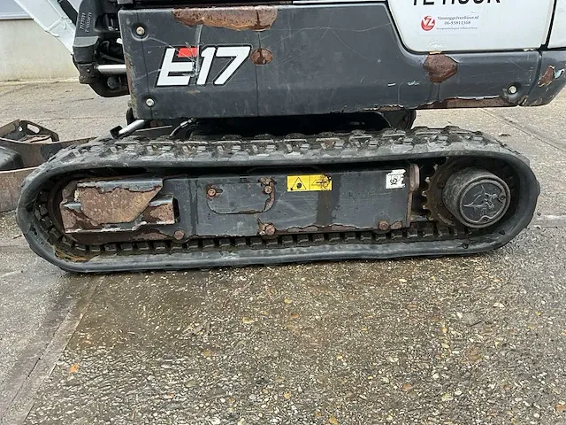 2015 bobcat e17 minigraafmachine - afbeelding 39 van  39
