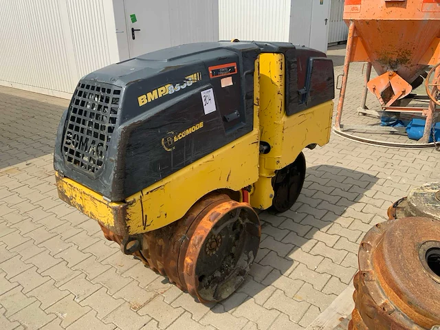 2015 bomag bmp 8500 knik verdichtingswals / nokkenwals - afbeelding 2 van  12
