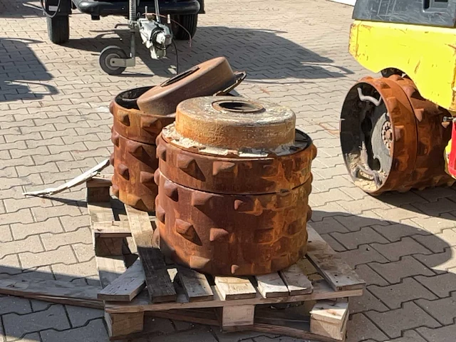 2015 bomag bmp 8500 knik verdichtingswals / nokkenwals - afbeelding 8 van  12