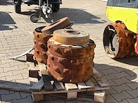 2015 bomag bmp 8500 knik verdichtingswals / nokkenwals - afbeelding 8 van  12