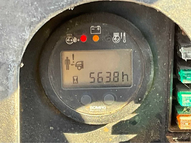 2015 bomag bmp 8500 knik verdichtingswals / nokkenwals - afbeelding 16 van  27