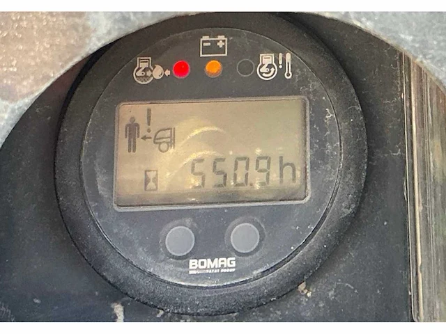 2015 bomag bmp 8500 knik verdichtingswals / nokkenwals - afbeelding 13 van  23