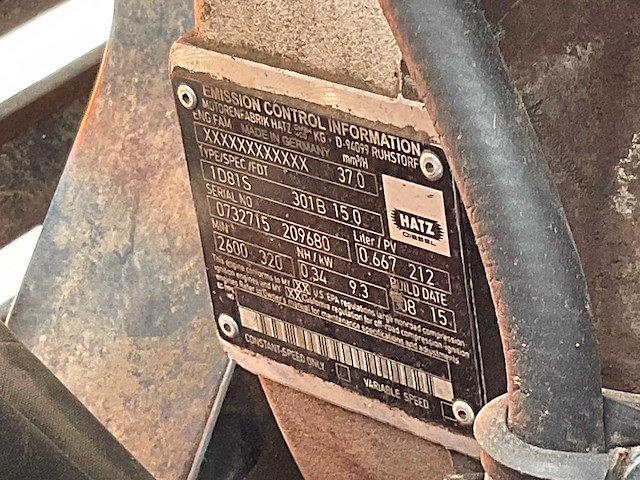 2015 bomag bpr 70/70 d trilplaat - afbeelding 6 van  7