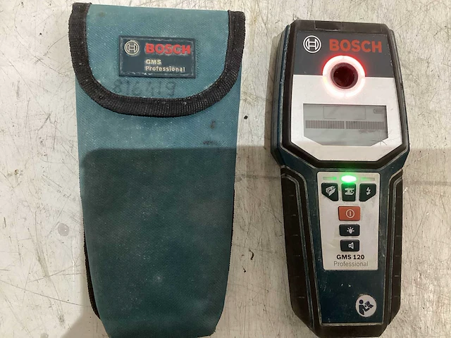 2015 bosch gms 120 professional leiding/metaaldetector - afbeelding 1 van  1