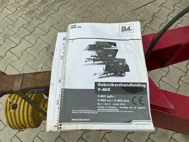 2015 bvl v-mix 17n2s voermengwagen - afbeelding 7 van  30