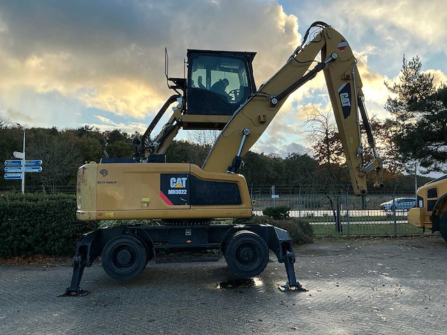 2015 caterpillar mh3022 overslagkraan - afbeelding 25 van  66