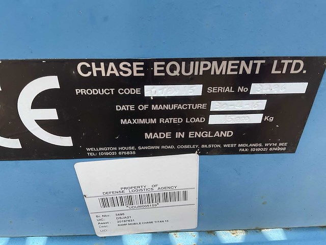 2015 chase titan 15 laadbrug - afbeelding 9 van  9