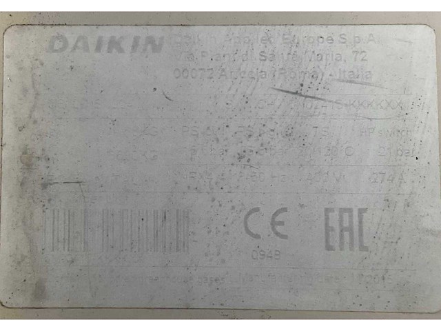 2015 daikin ewad310d-sx0004 chiller luchtgekoeld - afbeelding 14 van  21