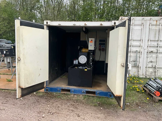 2015 de wit silent cont 8ft stroomgenerator - afbeelding 1 van  17