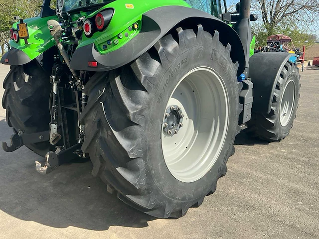 2015 deutz-fahr afrotron 6185ttv vierwielaangedreven landbouwtractor - afbeelding 16 van  38