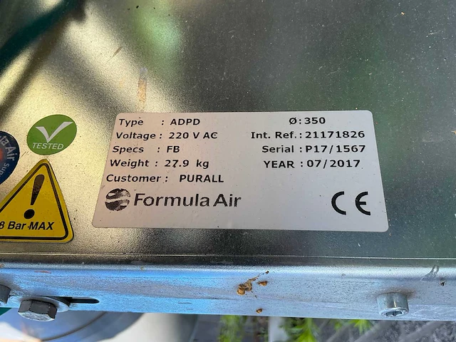 2015 donaldson dfpr 016-r filterafzuiginstallatie - afbeelding 40 van  46