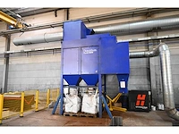 2015 donaldson torit dc dfpro12-cyclo filterafzuiginstallatie