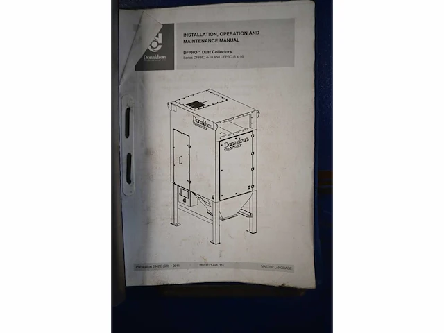 2015 donaldson torit dc dfpro12-cyclo filterafzuiginstallatie - afbeelding 8 van  8
