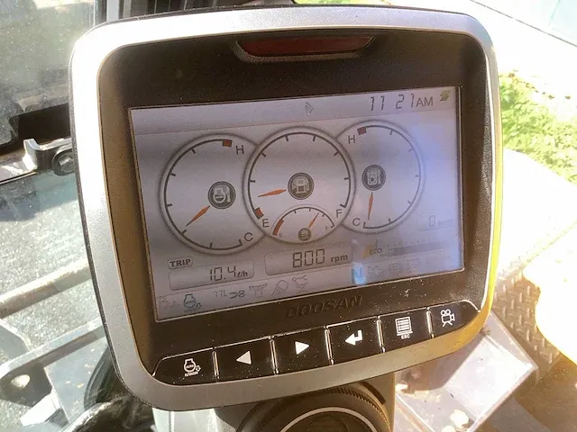2015 doosan dx170w-5 banden graafmachine - afbeelding 18 van  42