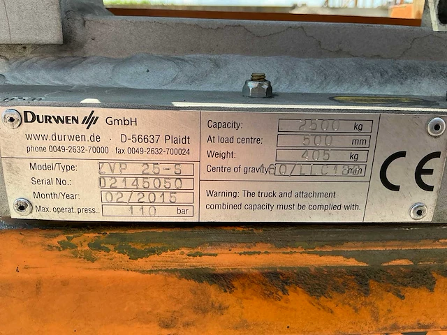 2015 durven zvp 25-s lepelbord / vorkenspreider - afbeelding 9 van  9