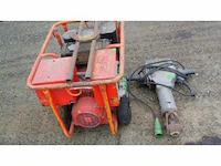 2015 eiseman hgdc 3.8 generator met breekhamer - afbeelding 2 van  3