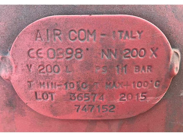 2015 fiac h200-525 luchtcompressor - afbeelding 4 van  12