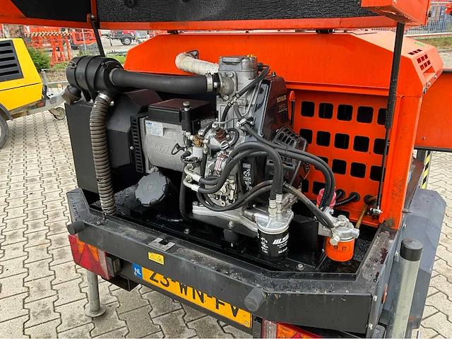 2015 generac mobile products vb9 led lichtmast aggregaat aanhangwagen - afbeelding 6 van  27