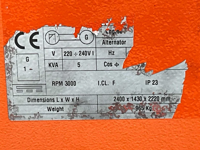 2015 generac mobile products vb9 led lichtmast aggregaat aanhangwagen - afbeelding 18 van  27