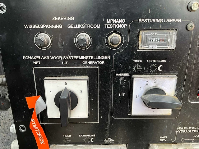 2015 generac tower light hpb hydro power box stationaire lichtmast - afbeelding 21 van  23