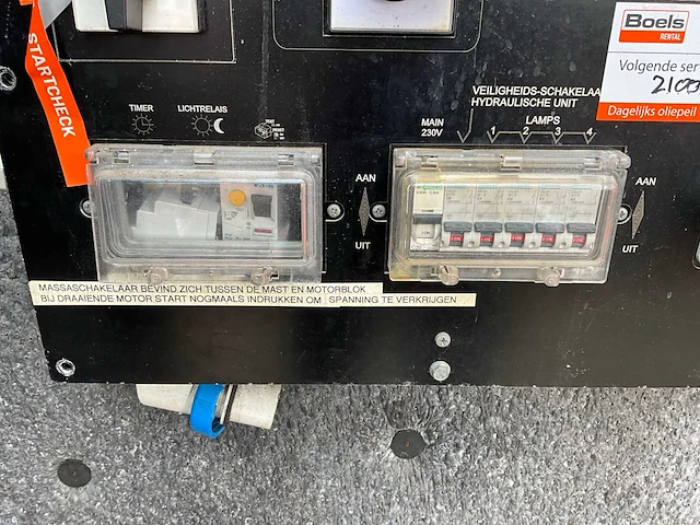 2015 generac tower light hpb hydro power box stationaire lichtmast - afbeelding 23 van  23