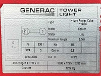 2015 generac tower light hpc hydro power cube hybrid led stationaire lichtmast - afbeelding 15 van  23