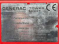 2015 generac tower light hpc hydro power cube hybrid led stationaire lichtmast - afbeelding 16 van  23