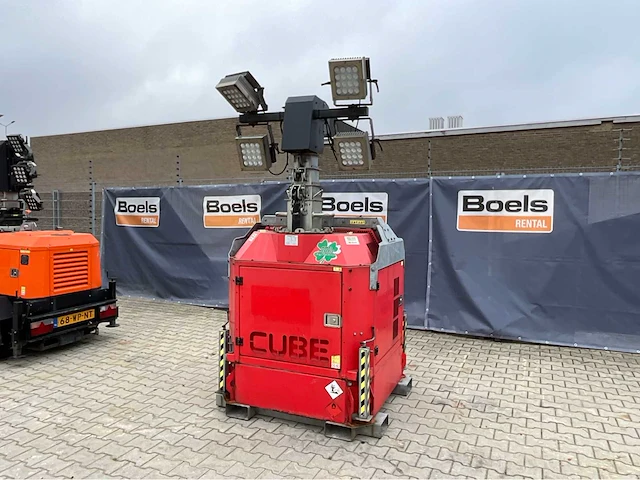 2015 generac tower light hpc hydro power cube hybrid led stationaire lichtmast - afbeelding 12 van  23