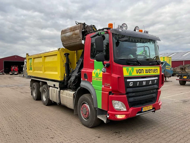 2015 ginaf cf 410 6x4 euro6 vrachtwagen - afbeelding 23 van  35
