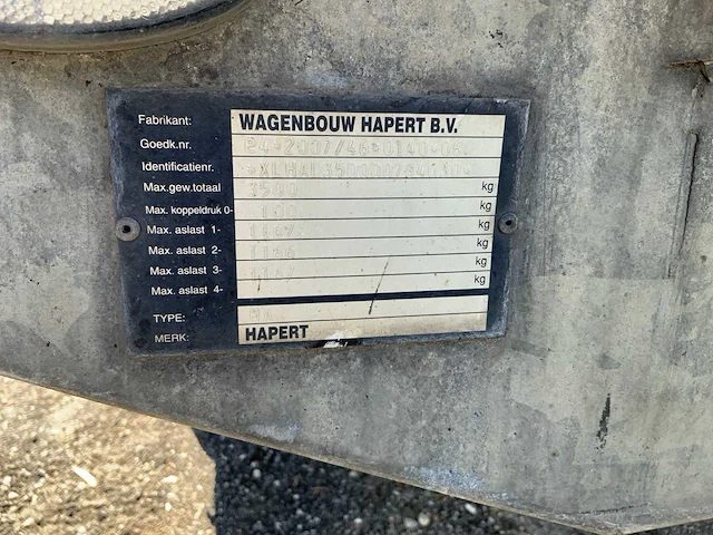 2015 hapert ma aanhangwagen - afbeelding 11 van  21
