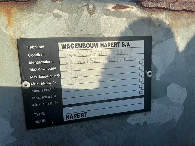 2015 hapert ta auto transporter 07-wl-tj - afbeelding 19 van  19