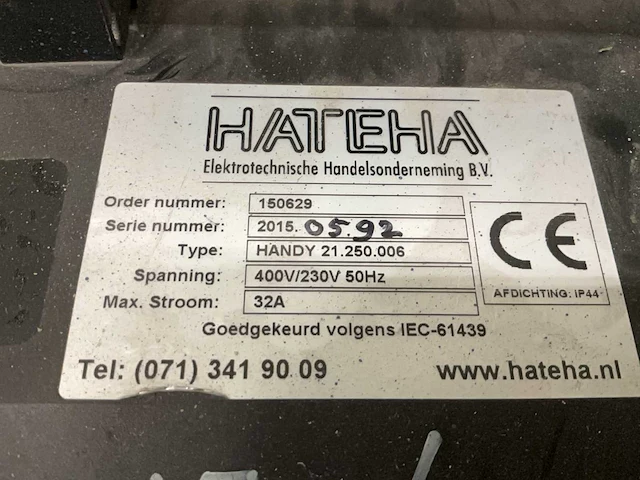 2015 hateha handy stroom verdeelkast - afbeelding 6 van  6