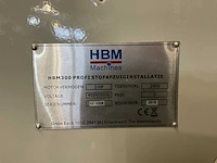 2015 hbm hbm300 profi filterafzuiginstallatie - afbeelding 3 van  3