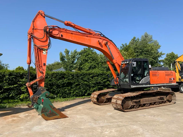 2015 hitachi zaxis zx350lc-5b rupsgraafmachine met overdruk cabine - afbeelding 1 van  48