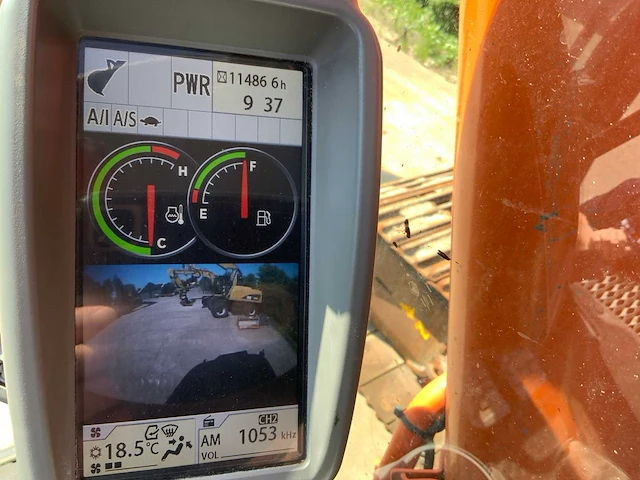 2015 hitachi zaxis zx350lc-5b rupsgraafmachine met overdruk cabine - afbeelding 46 van  48