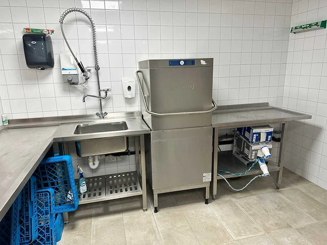 2015 hobart amxs-10a complete vaatwasser straat - afbeelding 1 van  10